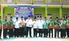 Silaturahmi & Pembinaan PC LP Ma’arif NU Lampung Tengah di Padangratu