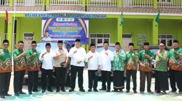 Silaturahmi & Pembinaan PC LP Ma’arif NU Lampung Tengah di Padangratu